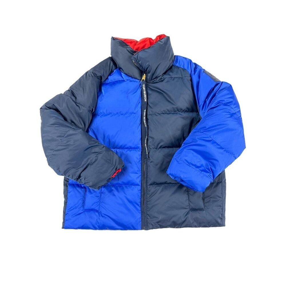 Tory Burch - Reversible Color-Block Quilted Shell… - image 1